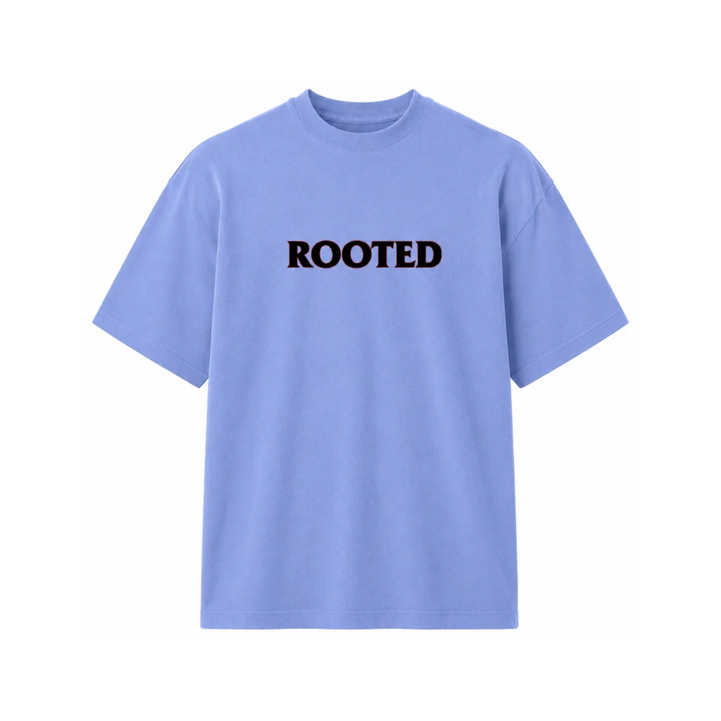 Adult- The Hand of God – Sky blue Heavyweight Tee