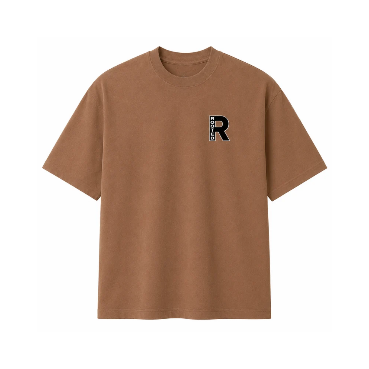 The Breakthrough Tee – Brown Heavyweight Tee
