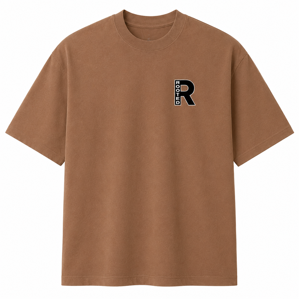 The Breakthrough Tee – Brown Heavyweight Tee
