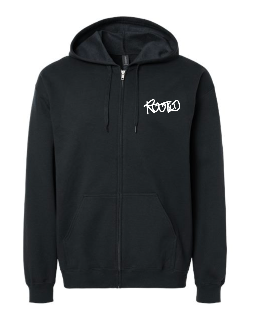 ROOTED SOCIETY ZIPPER HOODIE